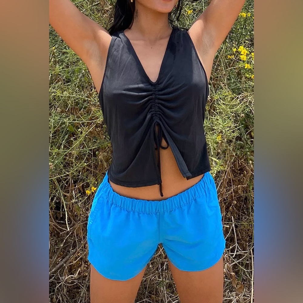 Patagonia Women’s Barely Baggies Shorts Blue Size M